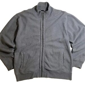 Vintage GAP Sweatshirt Jacket Mens XXL Zip Up Y2K Retro Preppy Cardigan 2005